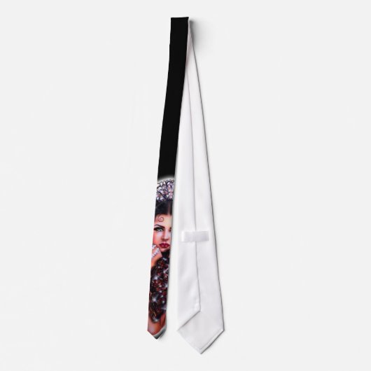 Spanisch mustert die Krawatte der Pinup-Männer (Rückseite)