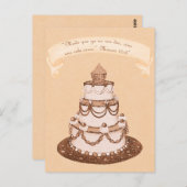 Spanisch nicht mehr 2-1 Fleisch~Wedgecake Scriptur Postkarte (Vorne/Hinten)