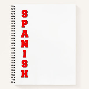 Spanisch Notizblock