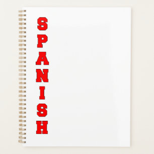 Spanisch Planer