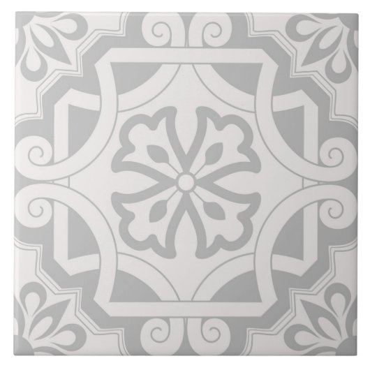 Spanisch Portugiesisch Boho Fliese (Vorderseite)