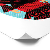 Spanisch Red Dress Matryoshka Poster (Ecke)