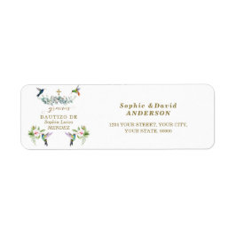 Spanisch Rosa Hibiskus Blume Eukalyptus Bautizo