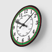 Spanisch Runde Wanduhr (Winkel)