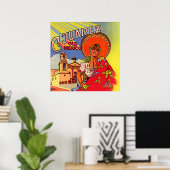 Spanisch Senorita von Cuidad Juarez Poster (Heimbüro)