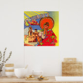 Spanisch Senorita von Cuidad Juarez Poster (Küche)
