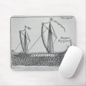 Spanisch Ship Mousepad (Mit Mouse)
