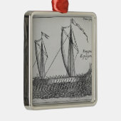 Spanisch Ship Ornament Aus Metall (Rechts)