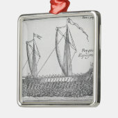 Spanisch Ship Ornament Aus Metall (Links)