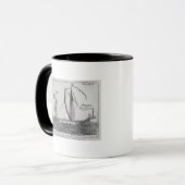 Spanisch Ship Tasse (Vorderseite Links)