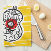 Spanisch Souvenirküche Handtuch (Viertel Falte)