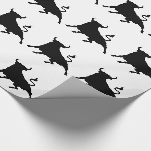 Spanisch Stier Geschenkpapier (Ecke)