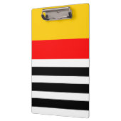 Spanisch Stripe Classic Clip Board Klemmbrett (Links)