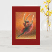 Spanisch-Tanz-Gruß-Karte (kundengerecht) Karte (Gelbe Blume)