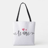 Spanisch Te Amo I Liebe You Valentine| Gesamtbeute Tasche (Rückseite)