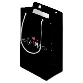 Spanisch Te Amo I Liebe You Valentine | Geschenktü Kleine Geschenktüte (Vorderseite Schrägansicht)