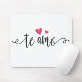 Spanisch Te Amo I Liebe You Valentine | Mousepad (Mit Mouse)