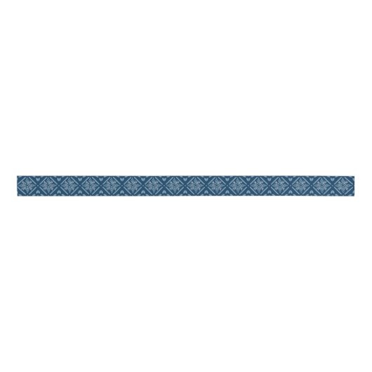Spanisch Tile Cyprus Ribbon Ripsband (Vorderseite)
