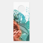 Spanisch Türkis und Korallenhochzeiten stören nich Türanhänger (Rückseite)