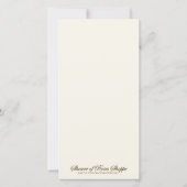 SPANISCH Unsere Lady von Guadalupe Begräbnis Viele Dankeskarte (Rückseite)