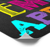 Spanisch Unterrichtsraum Printable Poster (Ecke)