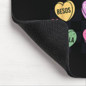 Spanisch Valentine Conversation Herz Feliz San Va Mousepad (Ecke)
