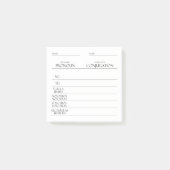 Spanisch | Verbs Conjugation Practice Post-it Klebezettel (Vorderseite)