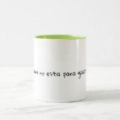 Spanisch Verse Niedliche Tasse (Mittel)