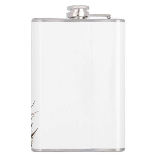 Spanisch, Wachtelhund Flachmann (Rückseite)