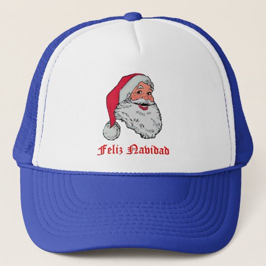 Spanisch Weihnachtsmann Truckerkappe (Vorderseite)