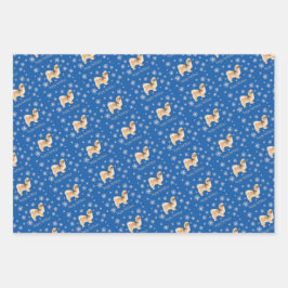 Spanisch Wrapping Paper Flat Sheet Set 3 Geschenkpapier Set