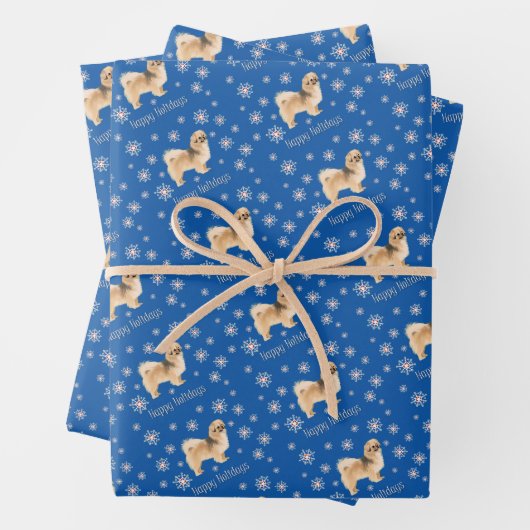 Spanisch Wrapping Paper Flat Sheet Set 3 Geschenkpapier Set (Beispiel)