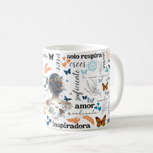 Spanische Affirmation Motivierend Tasse