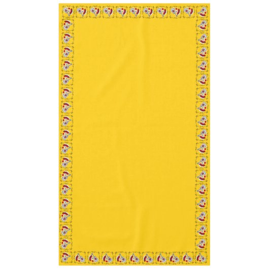 Spanische Andenken-Eckentischdecke 60 x 104 Tischdecke (Vorderseite)