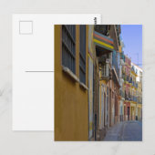 Spanische Architektur in Sevilla Postcard Postkarte (Vorne/Hinten)