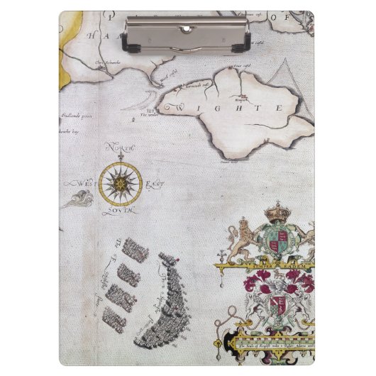 SPANISCHE ARMADA, 1588 2 KLEMMBRETT (Vorderseite)