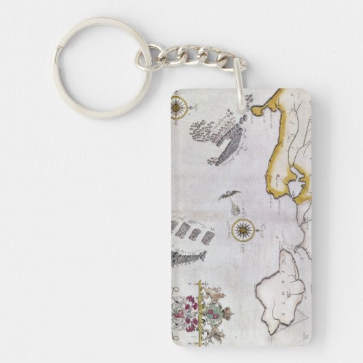 SPANISCHE ARMADA, 1588 2 SCHLÜSSELANHÄNGER (Vorderseite)