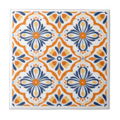 Spanische Azulejos-Keramiken Fliese (Vorderseite)