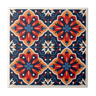 Spanische Azulejos-Keramiken Fliese