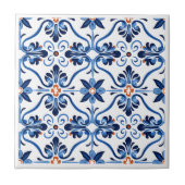 Spanische Azulejos-Keramiken Fliese (Vorderseite)