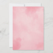 Spanische Baby Girl Dusche Einladung (Rückseite)