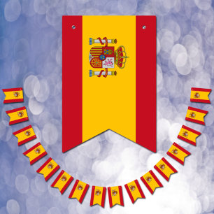 Spanische Banner, Party der spanischen Flagge / Ho