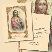 Spanische Beerdigung Beileid Heilige Karte Vielen