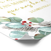 Spanische Bibel Vers 2 Korintios 9 15 Poster (Ecke)