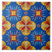Spanische blaue u. gelbe fliese (Vorderseite)