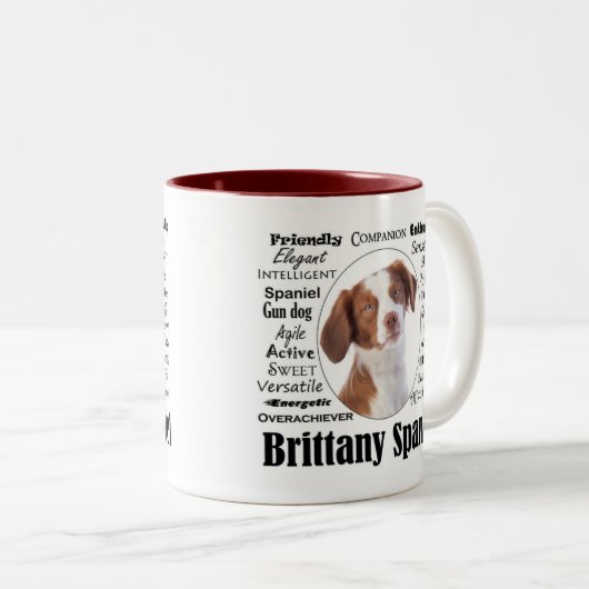 Spanische Bretagne Zweifarbige Tasse (VorderseiteRechts)