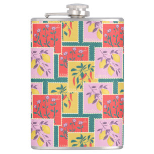 Spanische Briefmarke Flachmann