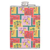 Spanische Briefmarke Flachmann (Rückseite)