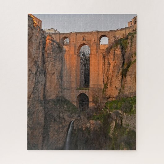 Spanische Brücke Puente Nuevo Ronda Jigsaw Puzzle (Vertikal)
