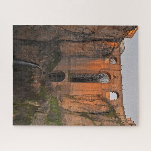 Spanische Brücke Puente Nuevo Ronda Jigsaw Puzzle (Horizontal)